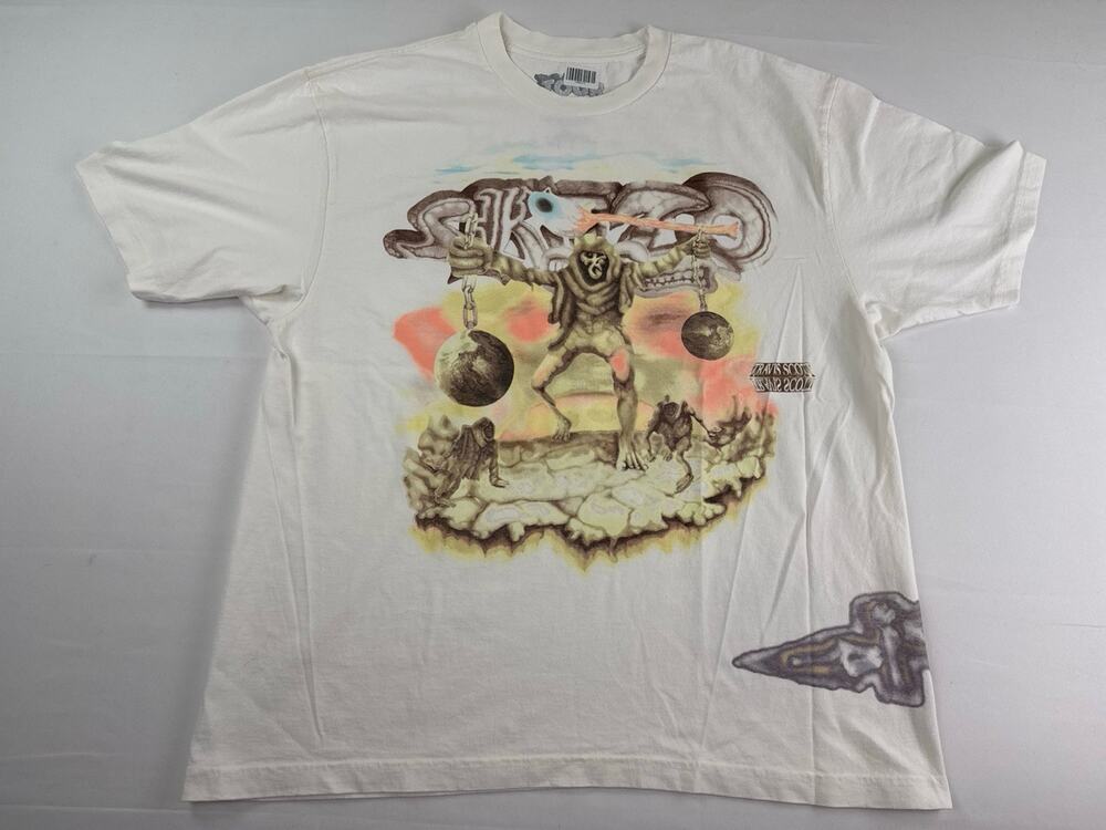 Travis Scott Utopia T-Shirt XL White Graphic Tee